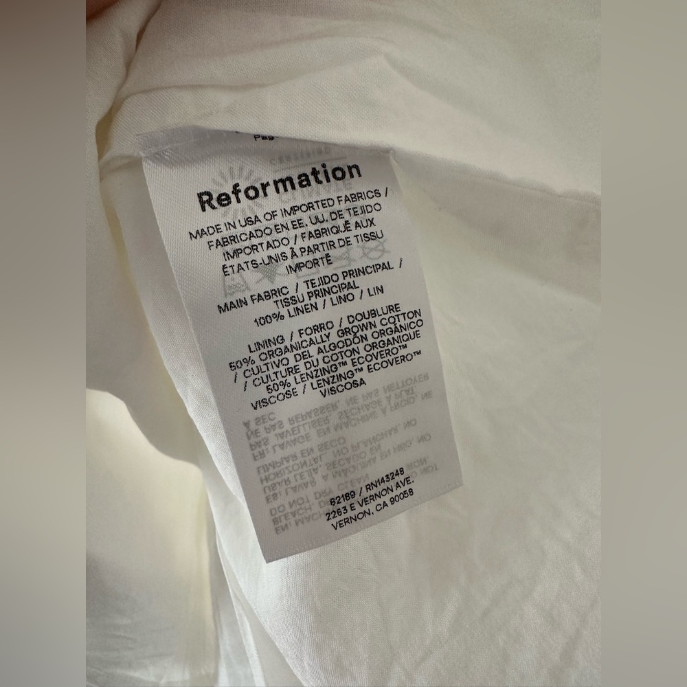 Reformation Arya Linen Dress - Picture 10 of 13